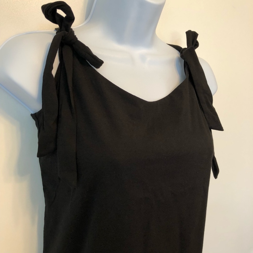 ⬇️3️⃣0️⃣ j. Crew Tie Shoulder Tank Top Small NWT - Picture 2 of 5
